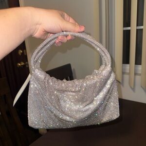 Simkhai Ellerie Crystal mini bag Purse, Sparkly, Regular Size, Great For Parties